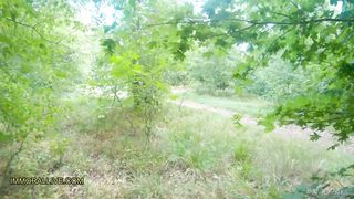 Dad & His Son Spy on Horny Sunbather - Big Booty Teen Gets Tag Teamed - Mia Rose Part 1 of 3