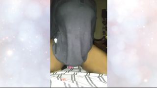 Virgin Riding A Dildo/Vibrator for the first Time!