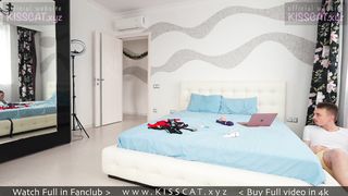 Depraved Step Mom wanted a Blowjob to Stranger, but Sucked Her Son / Kisscat.xyz