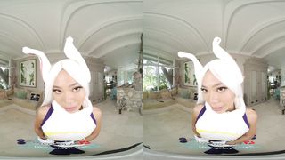 Asian Babe Vina Sky As MY HERO ACADEMIA MIRKO Wants Your Thick Dick VR Porn