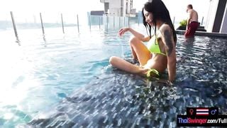 Huge boobs amateur Asian MILF POV sex on camera with her boyfriend