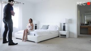 Petite Teen Nanny Gets Tied Up, Face Fucked & Tortured W/ Multiple Orgasms