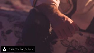 MODERN-DAY SINS - Anny Aurora Has Sneaky Sleepover Sex With Her Best Friend's Stepdaddy