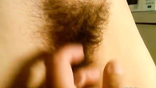 Caressing my girl's bush