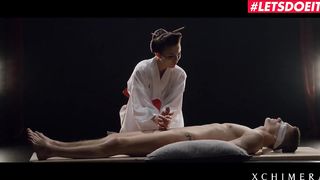 XCHIMERA - Vanessa Decker Dresses Up In Kimono For Sensual Sex - LETSDOEIT