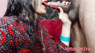step-mom Priya multiple squirts and ejaculate ovum while so hard fucked and sucked with clear Hindi