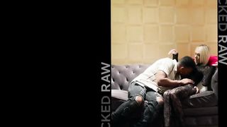 BLACKEDRAW Beautiful fit Blonde Sky devours Troy's BBC