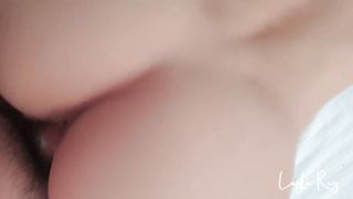 No Panties Hot Babe Wants Her Ass Bouncing at a Hotel Room