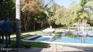 Deeper. Savannah happily fucks Anton at her hubby's request