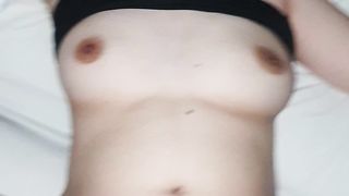 sucking dildo while fucking