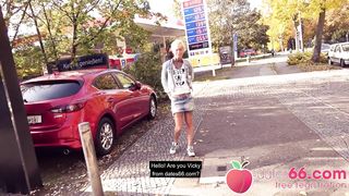 OUTDOOR FUCK compilation! Blondies banged hard by stranger! Dates66