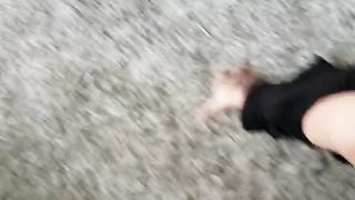 Russian slut slobbers over great white cock