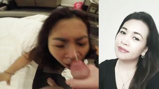 Femme aime un visage plein de sperme, compilation