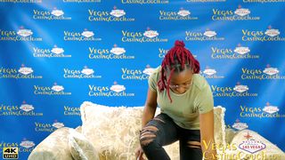 Ana Dunn – First Video Casting In Vegas. POV Action - Masturbation - Deep Throat - Riding - Bondage