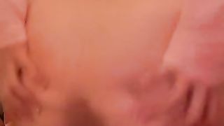 Freaky Blonde Dildo Action