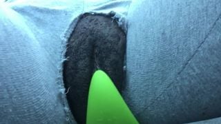 Horny Car Masturbation