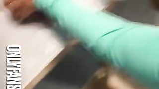 We got caught fuckin on camera in our hotel laundry room!!