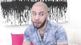 'Every Man Should Suck a Dick at least Once in Their Life' Husband Convinced Into Bi 3Some