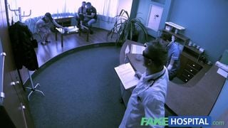 FAKE HOSPITAL - Sexy patients moans of pleasure lowersblood pressure problem