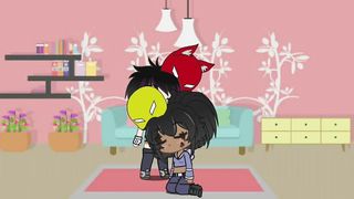 Michael pay back Chica mask for the help. (Part 2 of Ms.afton and Michael friends)