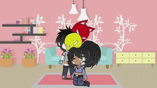 Michael pay back Chica mask for the help. (Part 2 of Ms.afton and Michael friends)