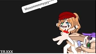 Gacha futa mrs.afton fuck eli in a locker part2 (not mine)