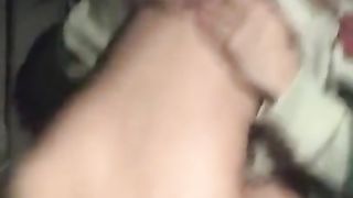 Little whore gets pounded RAW in her Car!!