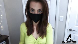 Sexy Brunette Blows Her Landlord Big Cock To Pay Her Rent!
