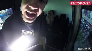 BUMSBUS - Big Tits MILF Manu Magnum Fucks A Big Cock - LETSDOEIT