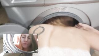 Maid Stuck in The Washer And Fucked Hard | PussyKageLove