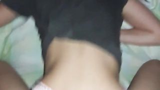 Latina cogida en su casa a escondidas, sin censura.