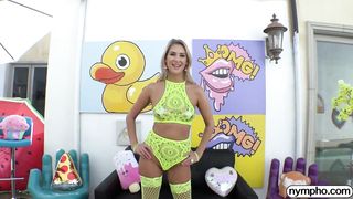 NYMPHO Jordan Maxx is hungry for cock