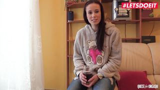 QUESTFORORGASM - Minnie Manga Reaches Peak Pleasure Using Her Vibrator - LETSDOEIT