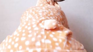 Horny big ass fawn craves a huge dragon cock. - HottElla