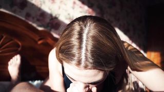 Gorgeous sloppy blowjob at sunset-DozzaZanoza