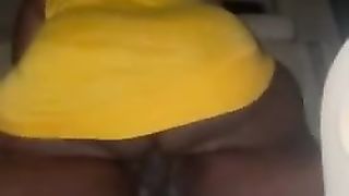 Fucking my friends mom in her car