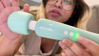 I was doing a Frisky Ultd vibe review then my bf suddenly..