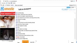 Dirty Teen Slut getting Horny on Omegle for Huge Cock