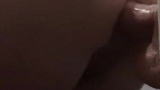 Horny School Girl Anal Wall Ride Dildo