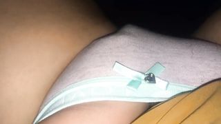 19yr Amateur Playing with Dripping Wet Pussy in the Car and Cumming Hard