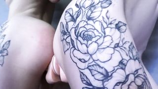 Dream Teen Beautifully Fucks herself at the Mirror