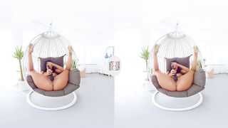 VIRTUAL TABOO - Big Booty Spanish Sister Fucks herself