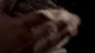 Washing my fat black pussy