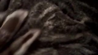 Washing my fat black pussy