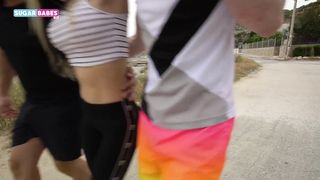 British MILF take it double from the ass