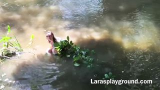 British MILF Getting Dirty in the Wilderness