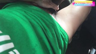 EP.1 (เสียงไทย) ไปส่งไม่ถึงที่โดน Grab จับอมควยซะก่อน Thai Grab Car Blowjob