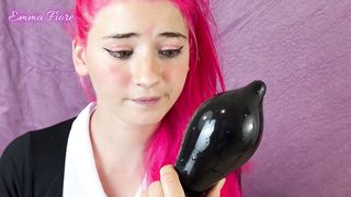 My teacher makes me shove things up my ass to pass - Emma Fiore