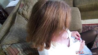 USAwives Old Grandma Carmen Hairy Pussy Fingering