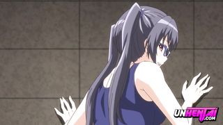 Fucking In A Public Bathroom! Hentai